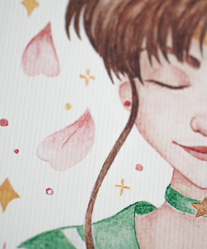 PRINT DE AQUARELA - SAILOR JUPTER