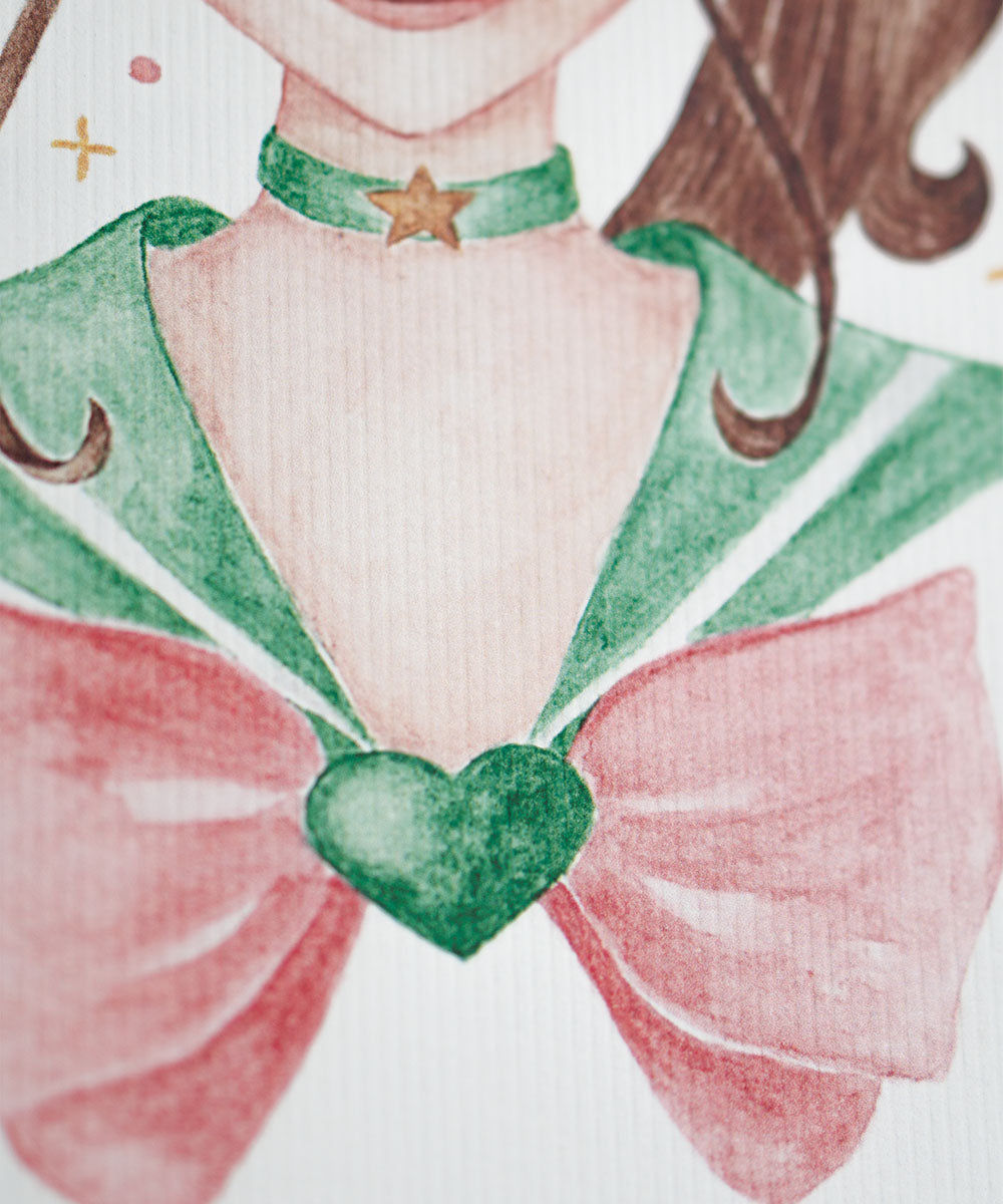 PRINT DE AQUARELA - SAILOR JUPTER