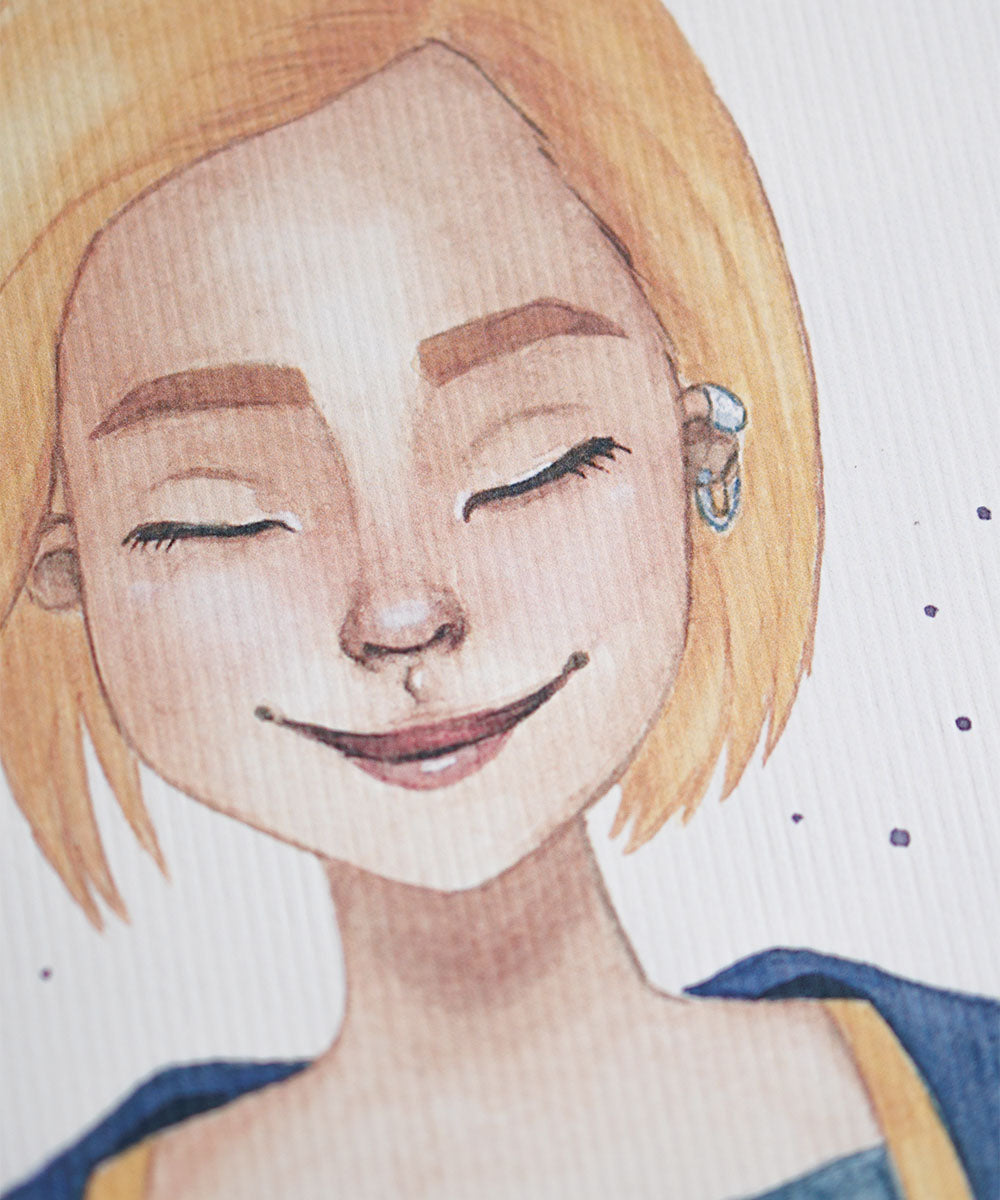 PRINT DE AQUARELA - DOCTOR