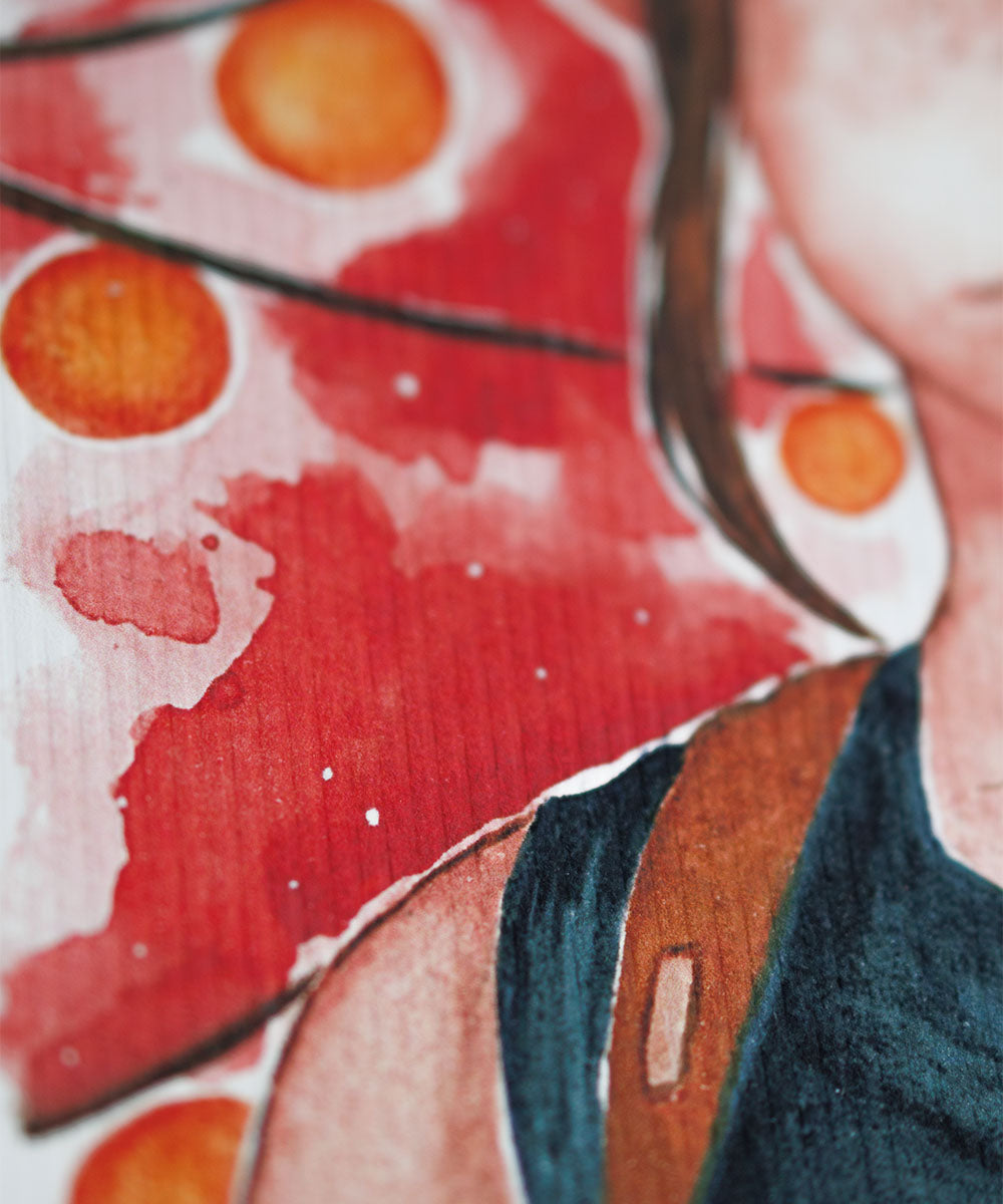 PRINT DE AQUARELA - ABBY
