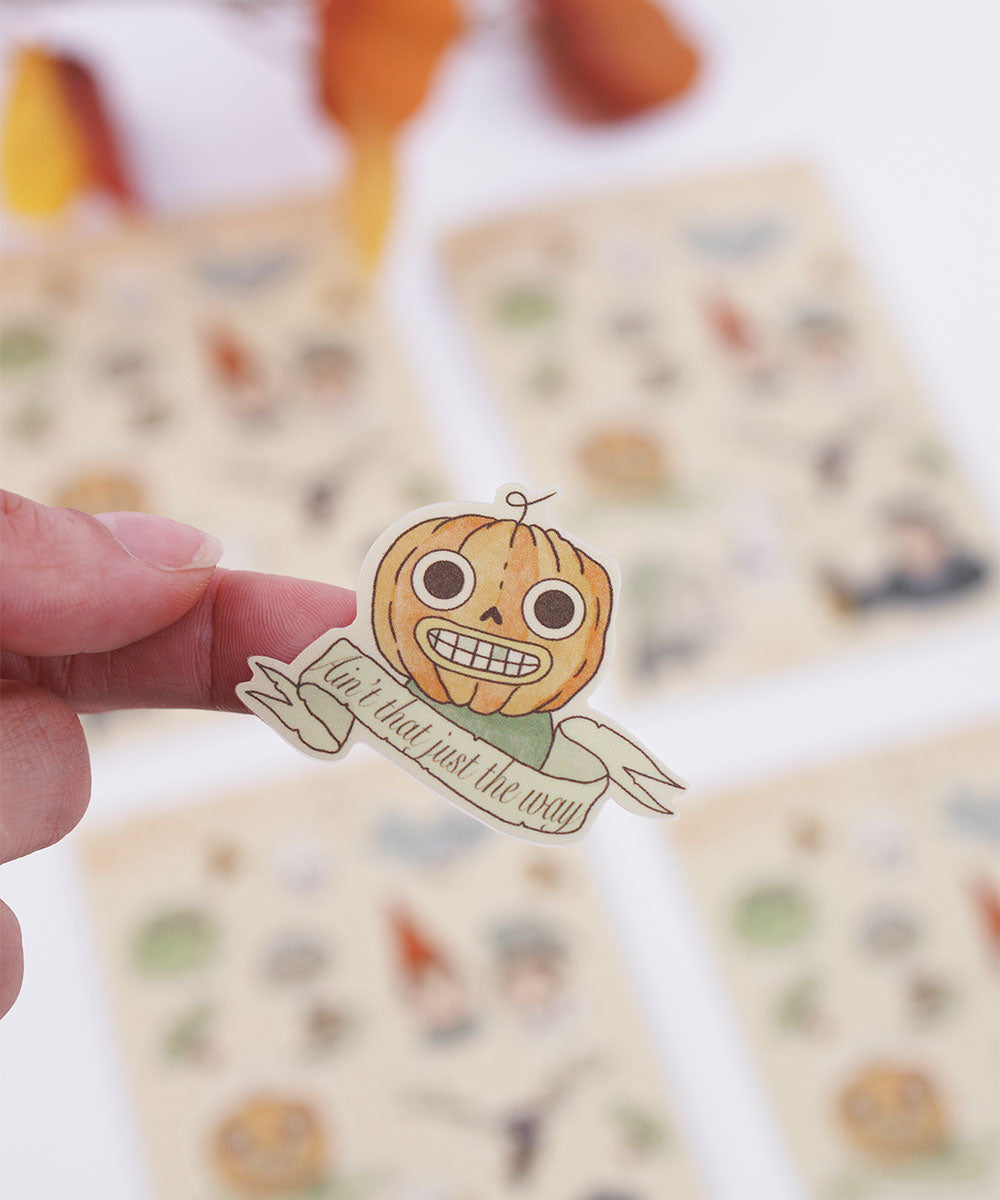 CARTELA DE ADESIVOS - OVER THE GARDEN WALL