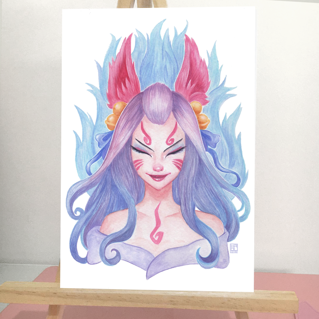 PRINT DE AQUARELA - AHRI