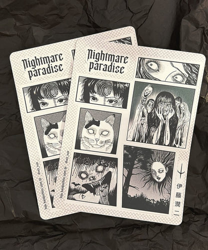 CARTELA DE ADESIVOS - NIGHTMARE PARADISE