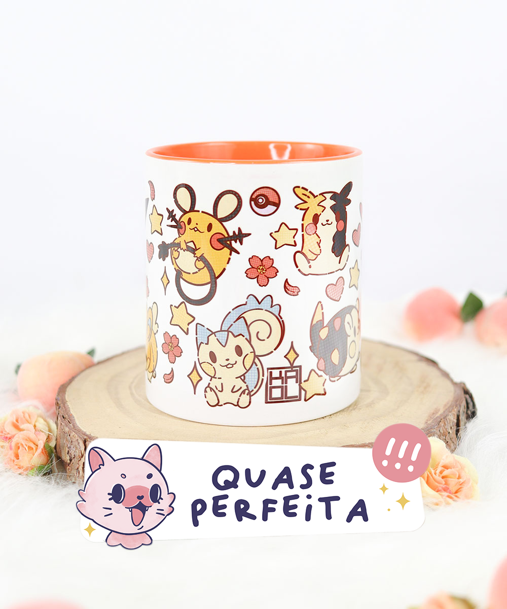 Caneca Pokemon Fofo